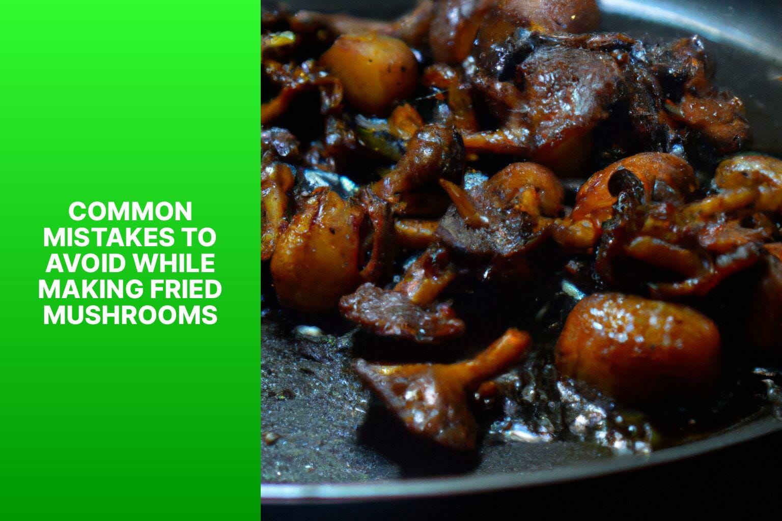 Common Mistakes to Avoid while Making Fried Mushrooms - fried mushroom recipe 