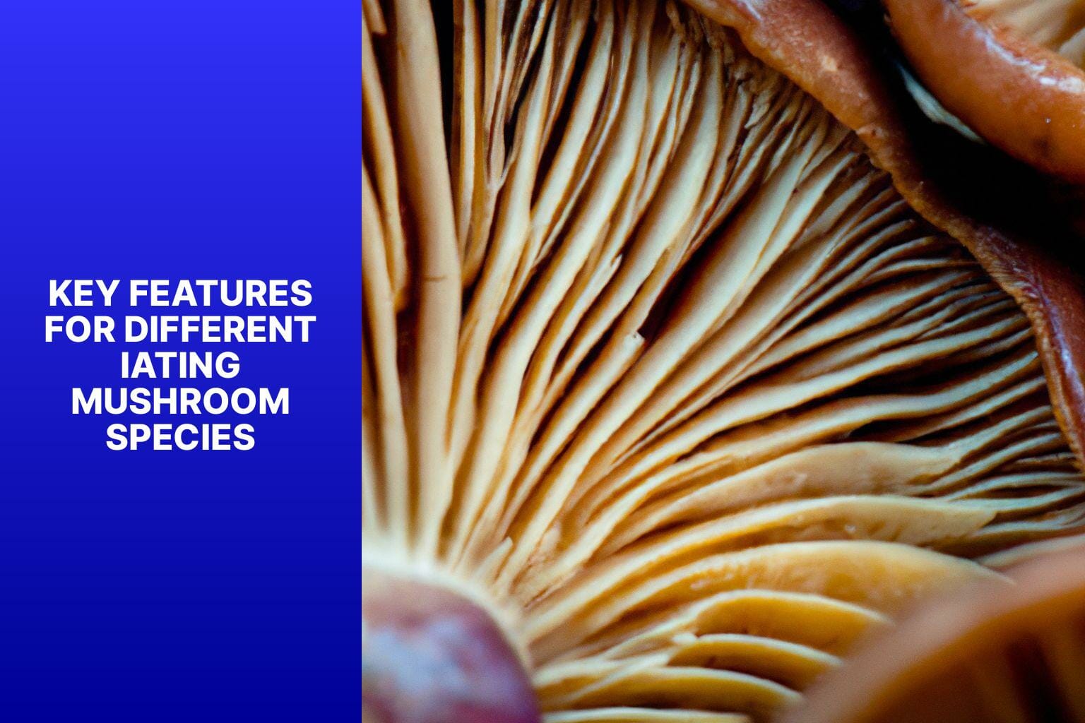Key Features for Differentiating Mushroom Species - mushroom identification 