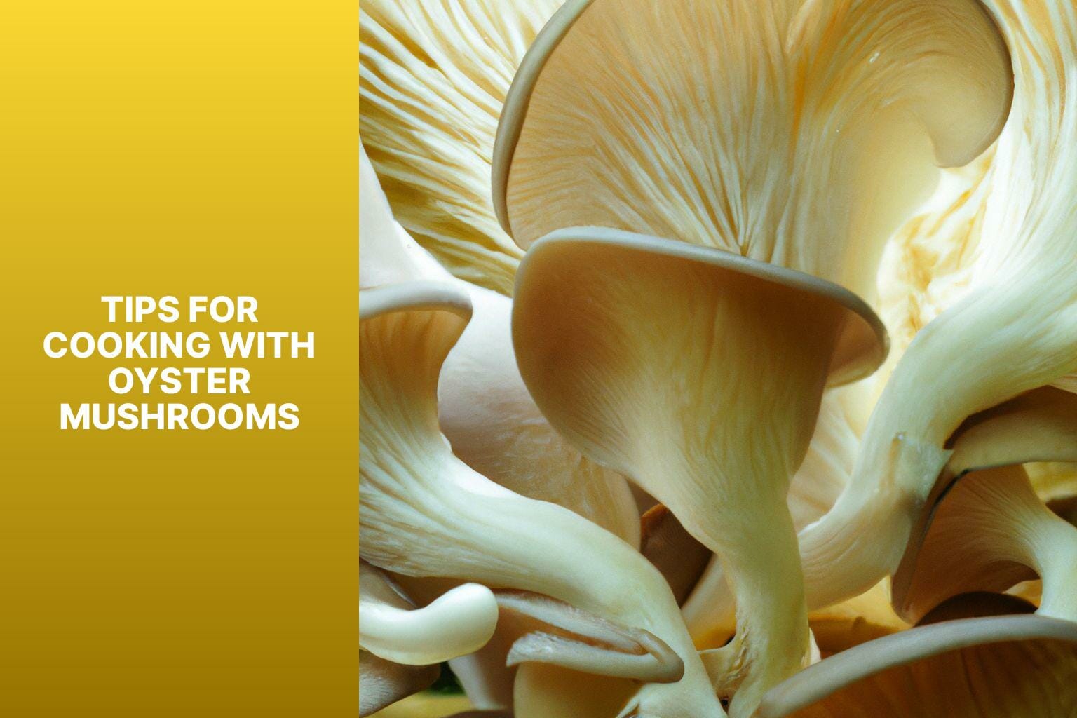 Tips for Cooking with Oyster Mushrooms - oyster mushroom recipe 
