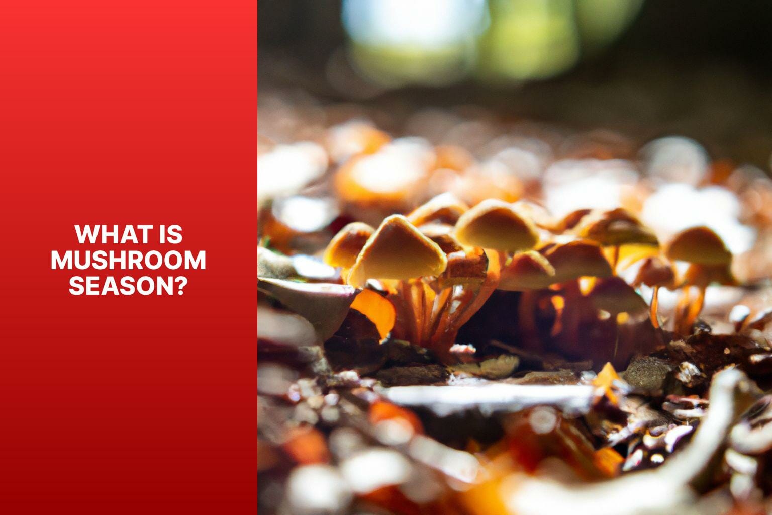 What is Mushroom Season? - when is mushroom season 
